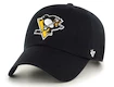 47 Brand  Clean Up NHL Pittsburgh Penguins Black Baseballsapka