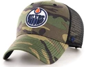 47 Brand MVP Trucker Branson NHL Edmonton Oilers Camo sapka
