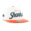 47 Brand  NHL San Jose Sharks Script Side Two Tone ’47 CAPTAIN  Férfibaseballsapka