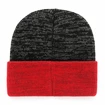 47 Brand  Two Tone Brain Freeze Cuff Knit NHL Chicago Blackhawks  Téli sapka