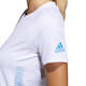Adidas 25/7 Rise Up N Run Parley női póló, fehér