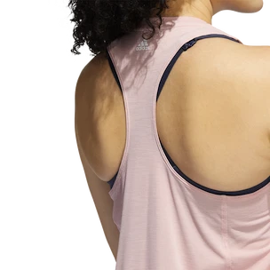adidas  3-Bar Logo Tank Wonder Mauve Női ujjatlan póló XS