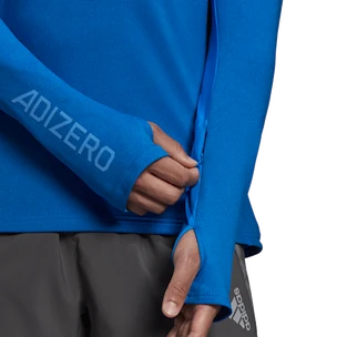 adidas  Adizero 1/2 Zip Blue Rush Férfipóló