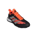 Adidas Adizero Ubersonic 4 Clay Fekete/ezüst/vörös férfi teniszcipő