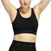 adidas  Aeroknit Light Support Bra Black  Női melltartó