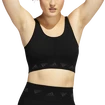 adidas  Aeroknit Light Support Bra Black  Női melltartó