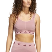adidas  Aeroknit Light Support Bra Legacy Burgundy Női melltartó