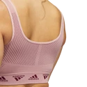 adidas  Aeroknit Light Support Bra Legacy Burgundy Női melltartó