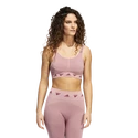 adidas  Aeroknit Light Support Bra Legacy Burgundy Női melltartó