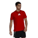 adidas Aeroready 3-Stripes Back Tee Scarlet Férfipóló