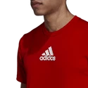 adidas Aeroready 3-Stripes Back Tee Scarlet Férfipóló