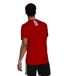 adidas Aeroready 3-Stripes Back Tee Scarlet Férfipóló