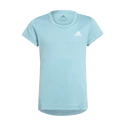 adidas Aeroready 3-Stripes Tee Mint Ton Lánykapóló