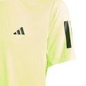 adidas  B Club 3 Stripes Tee Lucid Lemon Gyerekpóló