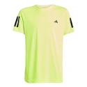adidas  B Club 3 Stripes Tee Lucid Lemon Gyerekpóló