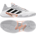 adidas  Barricade W Grey/Black/Ambient Blush  Női teniszcipő