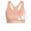 adidas  Believe This Medium Support Workout Logo Ambient Blush Női melltartó