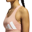 adidas  Believe This Medium Support Workout Logo Ambient Blush Női melltartó