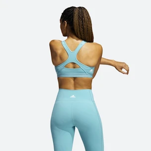 adidas  Believe This Medium Support Workout Logo Mint Ton Női melltartó