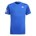 adidas  Boys Club 3STR Tee Blue Gyerekpóló