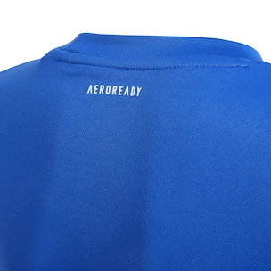 adidas  Boys Club 3STR Tee Blue Gyerekpóló