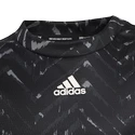 adidas  Boys Freelift Printed T-Shirt Black Gyerekpóló