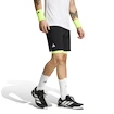 adidas  Club 2In1 Short Black/Lucid Lemon Férfirövidnadrág