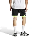 adidas  Club 2In1 Short Black/Lucid Lemon Férfirövidnadrág