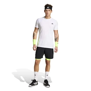 adidas  Club 2In1 Short Black/Lucid Lemon Férfirövidnadrág