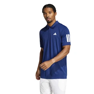 adidas  Club 3 Stripes Polo Dark Blue Férfipóló