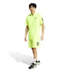 adidas  Club 3 Stripes Polo Lucid Lemon Férfipóló