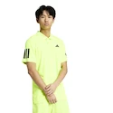 adidas  Club 3 Stripes Polo Lucid Lemon Férfipóló