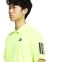 adidas  Club 3 Stripes Polo Lucid Lemon Férfipóló