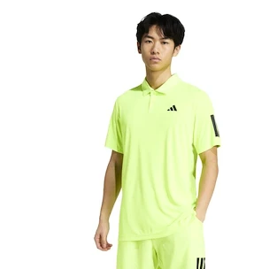 adidas  Club 3 Stripes Polo Lucid Lemon Férfipóló