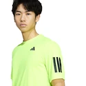 adidas  Club 3 Stripes Tee Lucid Lemon Férfipóló