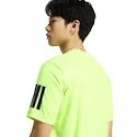 adidas  Club 3 Stripes Tee Lucid Lemon Férfipóló