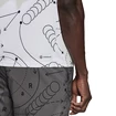 adidas  Club Graphic Polo White Férfipóló
