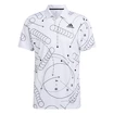 adidas  Club Graphic Polo White Férfipóló