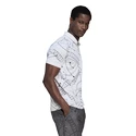 adidas  Club Graphic Polo White Férfipóló