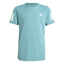 adidas  Club Tennis 3-Stripes T-Shirt Kids Powder Teal Gyerekpóló