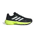 adidas  Courtjam Control 3 Clay Carbon/Lucid Lemon  Férfiteniszcipő