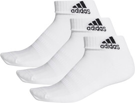 adidas  Cush Ankle White 3 Pack Zokni