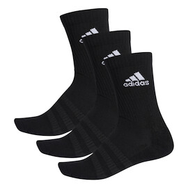 Adidas Cush Crew fekete zokni 3 pár