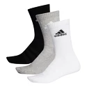 adidas  Cush Crew Grey/White/Black 3 Pack  Zokni
