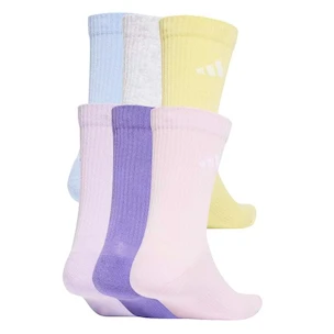 adidas  Cushined Crew Violet Fusion 6 Pack  Gyerek zokni