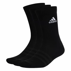 adidas  Cushioned Crew Socks 3 Pairs Black Zokni