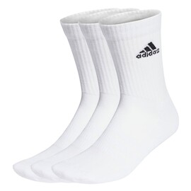 adidas  Cushioned Crew Socks 3 Pairs White Zokni