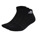 adidas  Cushioned Sportswear Ankle Socks 3 Pairs Black  Zokni