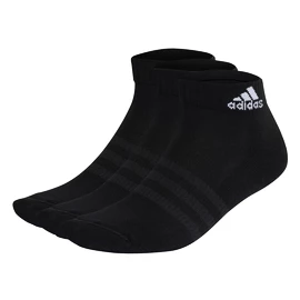 adidas Cushioned Sportswear Ankle Socks 3 Pairs Black Zokni