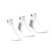 adidas  Cushioned Sportswear Ankle Socks 3 Pairs White Zokni